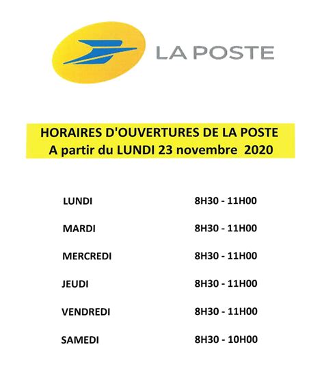 La Poste à Hermes (60) : horaires, contact 